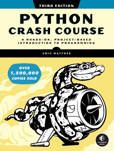 Python Crash Course 3rd Edition Eric Matthes