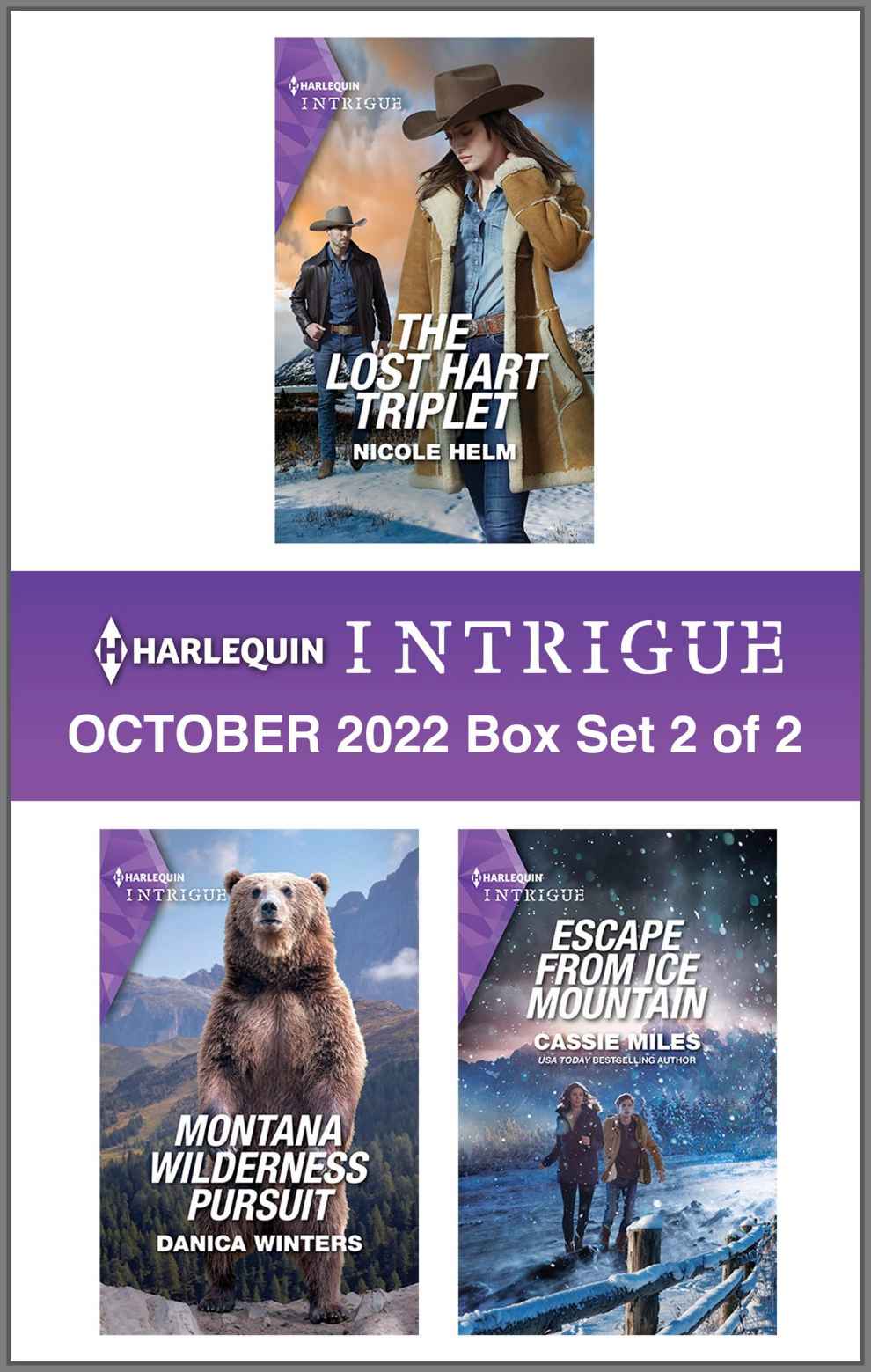 Harlequin Intrigue October 2022 Box Set 2 Of 2 Helm Nicole Winters