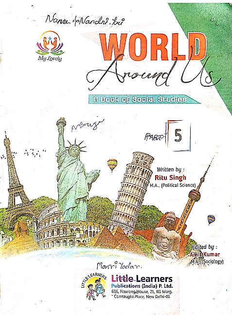 World Around Us Social Studies For 5 2022th Edition Ritu Singh