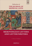 Merovingian Letters And Letter Writers V Alice Tyrrell