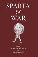 Sparta And War Stephen Hodkinson Anton Powell