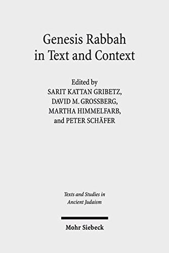 Genesis Rabbah In Text And Context Sarit Kattan Gribetz David M Grossberg