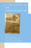 A Companion To The Poema De Mio Cid Irene Zaderenko Alberto Montaner
