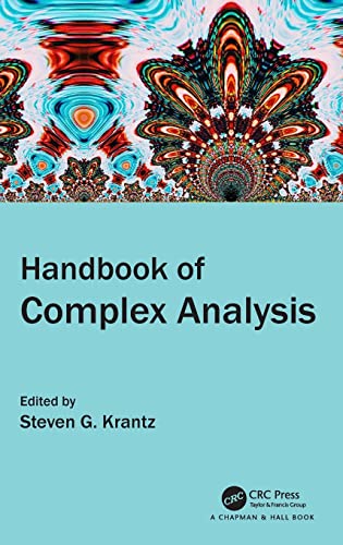 Handbook Of Complex Analysis 1st Edition Steven G Krantz Editor