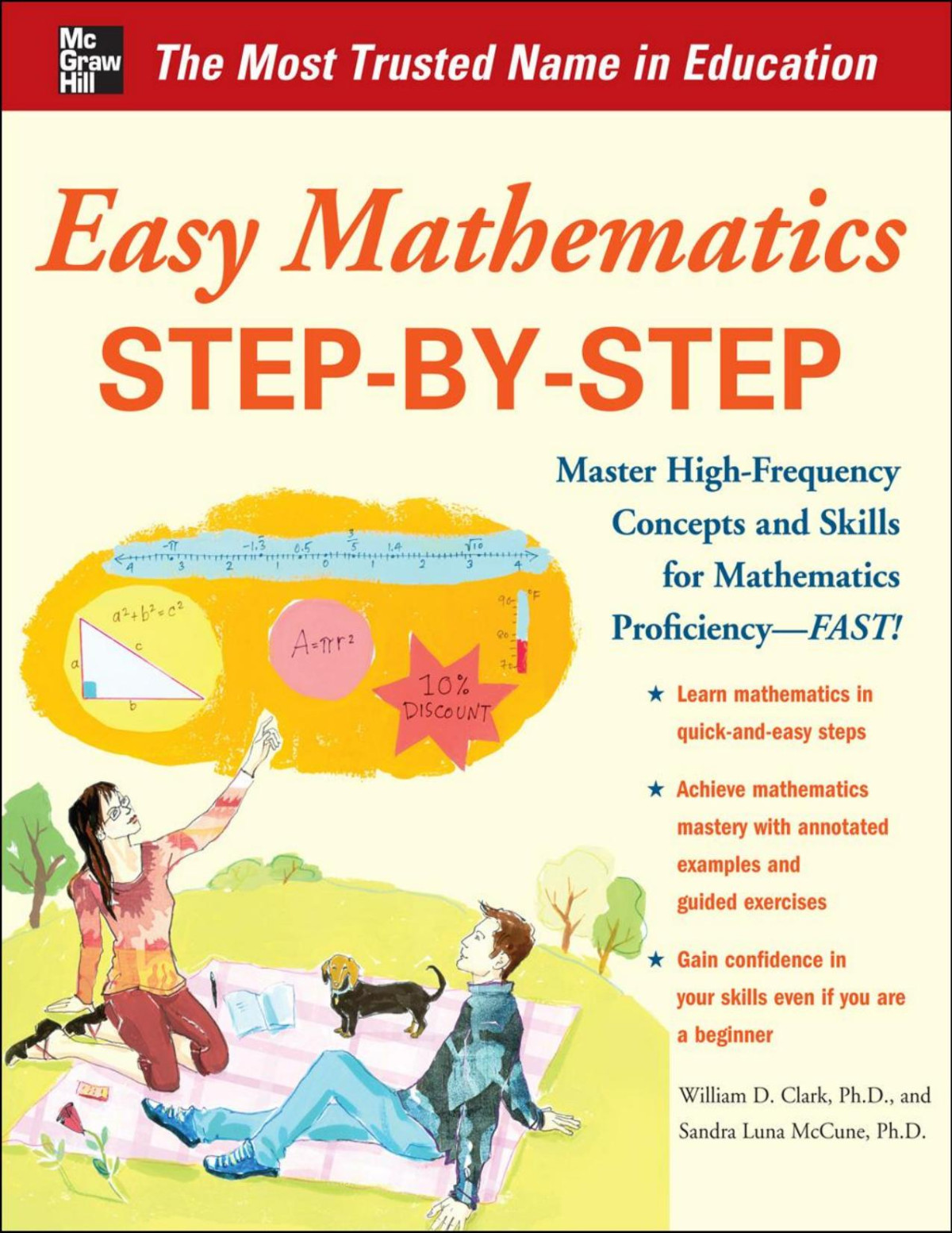 Easy Mathematics Stepbystep Sandra Luna Mccune