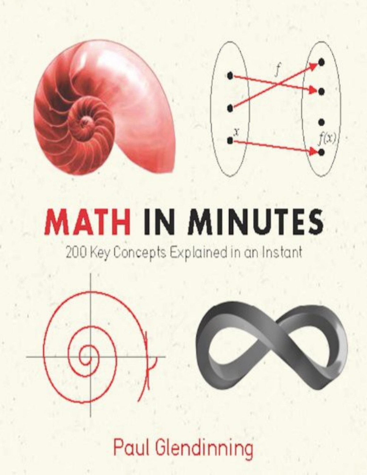 Math In Minutes 200 Key Concepts Explained In An Instant Paul Glendinning