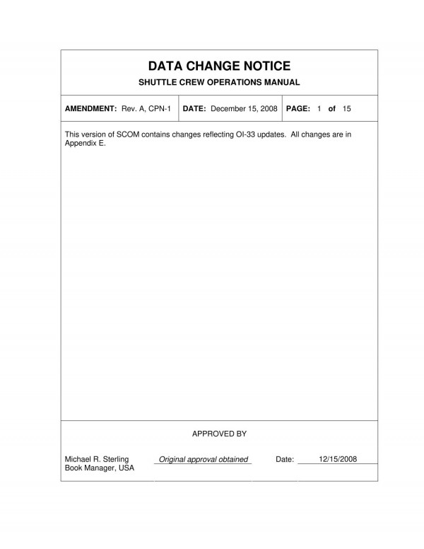 Shuttle Crew Operations Manual Sterling Michael R