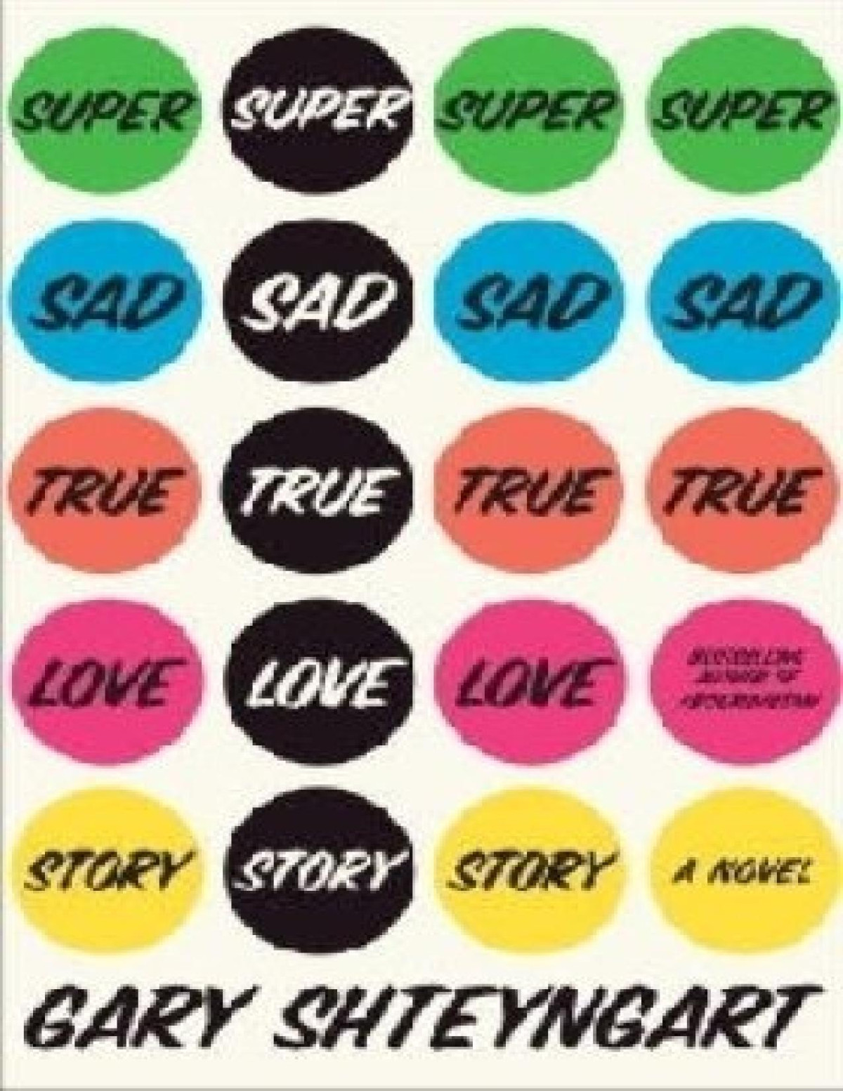 Super Sad True Love Story A Novel Gary Shteyngart