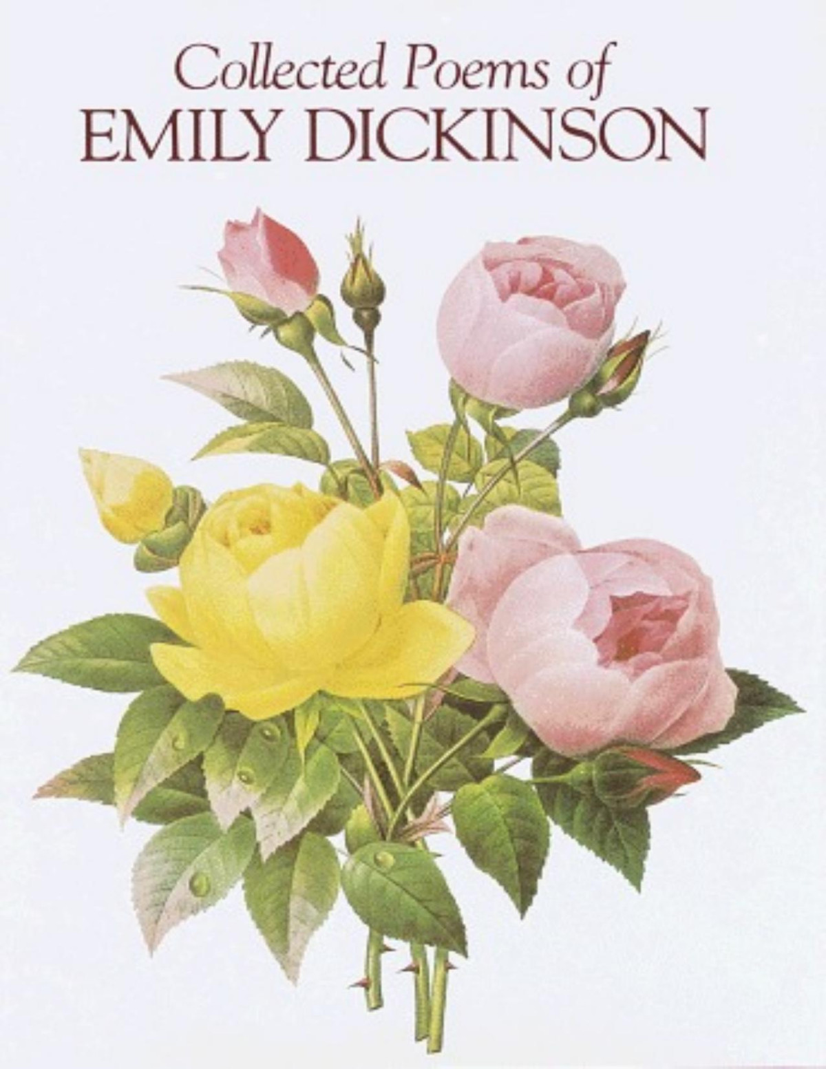 The Collected Poems Of Emily Dickinson Emily Dickinson Rachel Wetzsteon