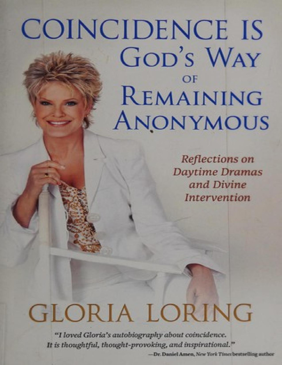 Coincidence Is Gods Way Of Remaining Anonymous Reflections On Gloria Loring