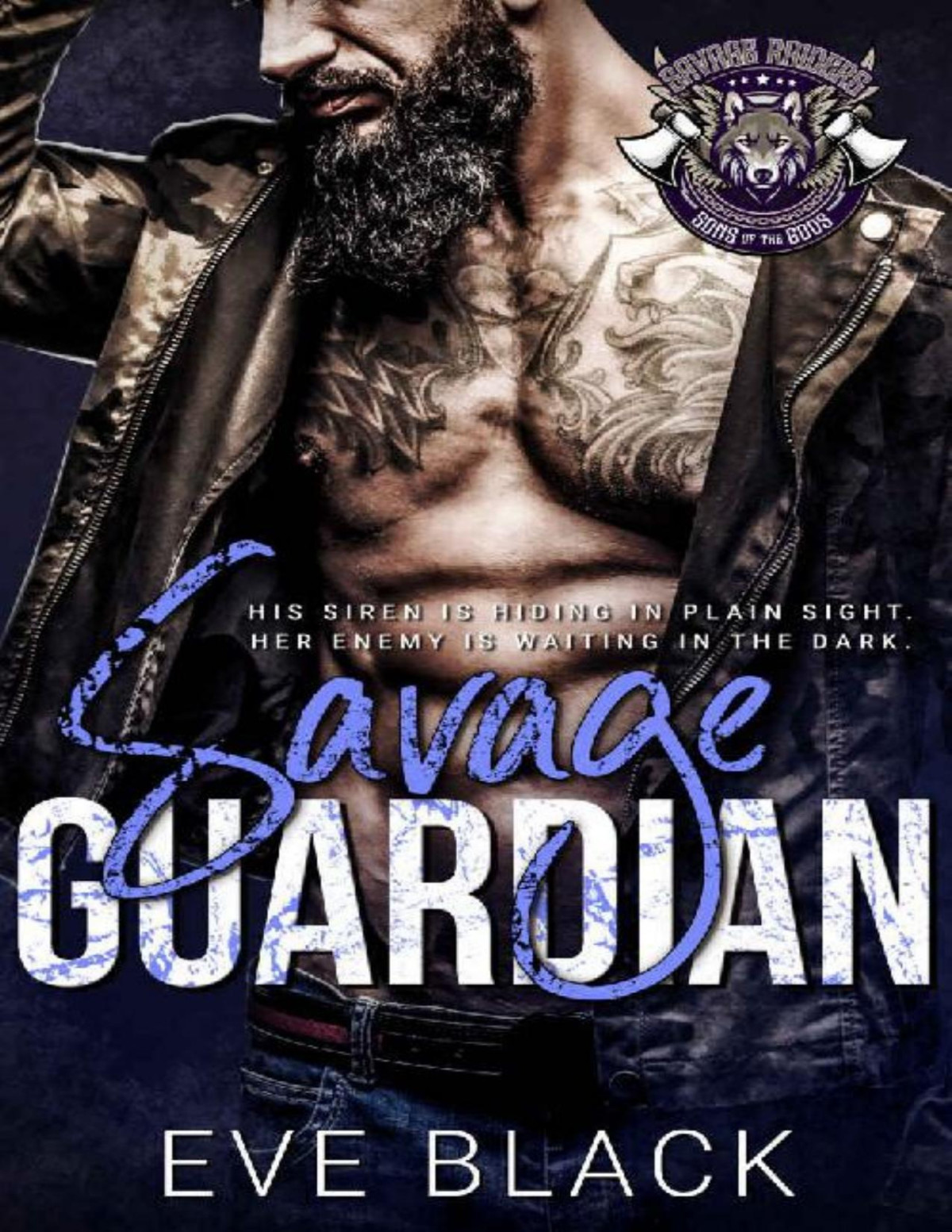 Savage Guardian Savage Raiders Mc Book 2 Eve Black