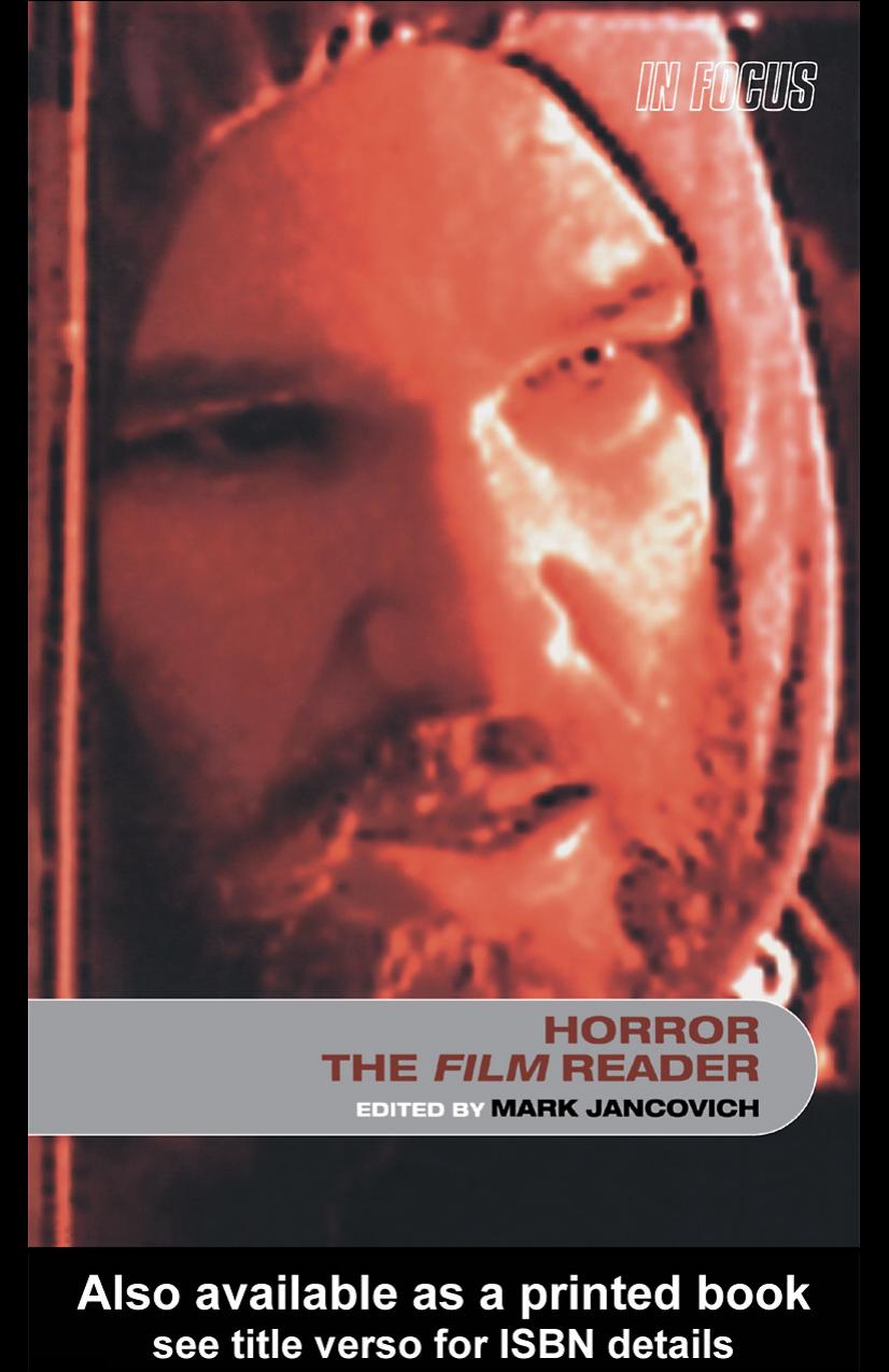 Horror The Film Reader Mark Jancovich