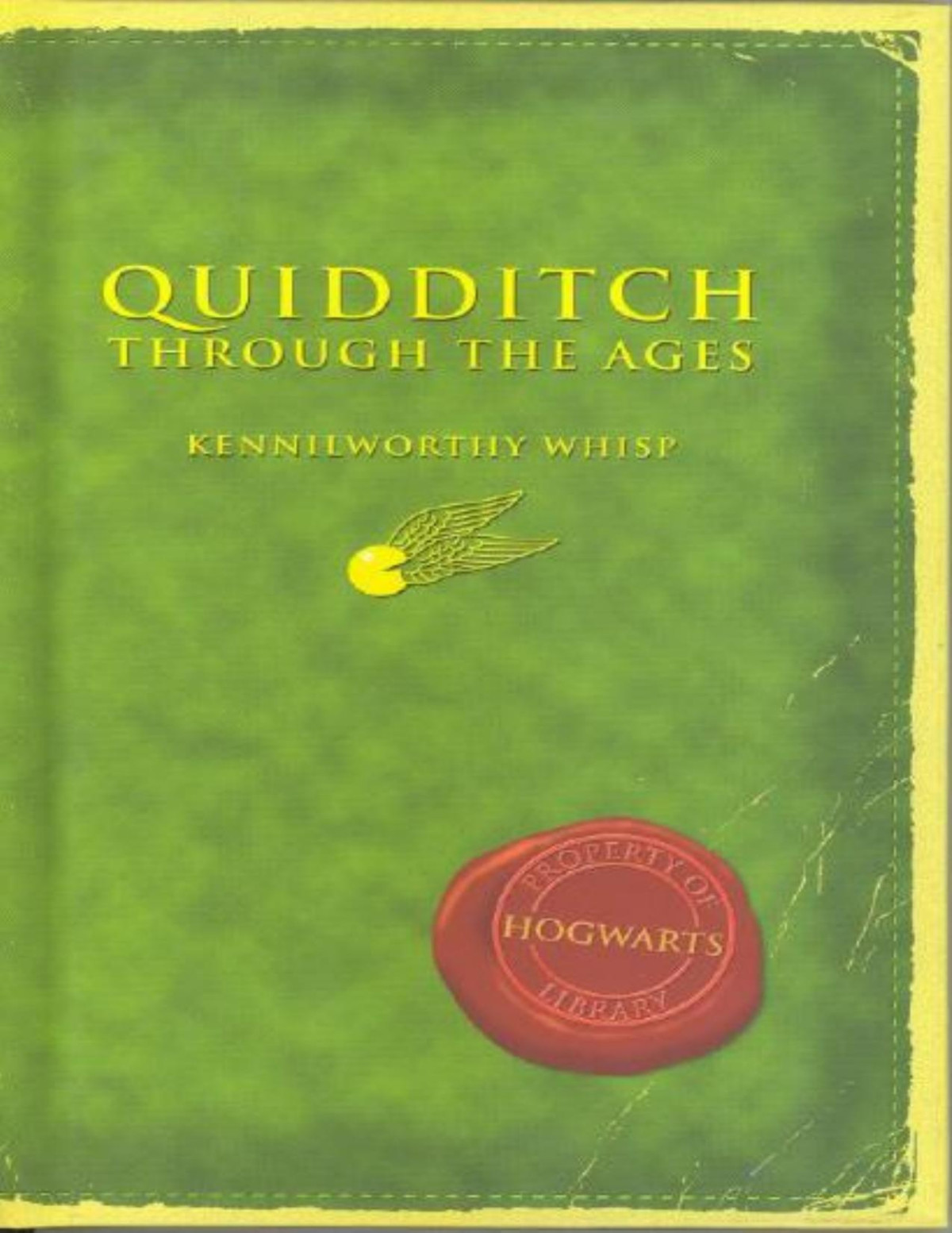 Quidditch Through The Ages J K Rowling