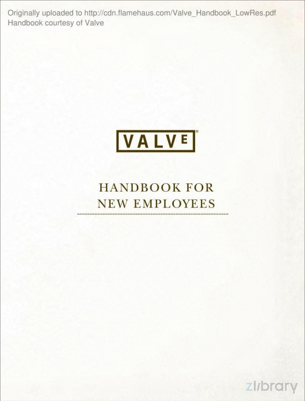 Valve Handbook For New Employees 1st Edition Valve