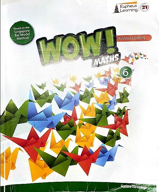 Wow Maths For 6 2022th Edition Garima Saraowgi