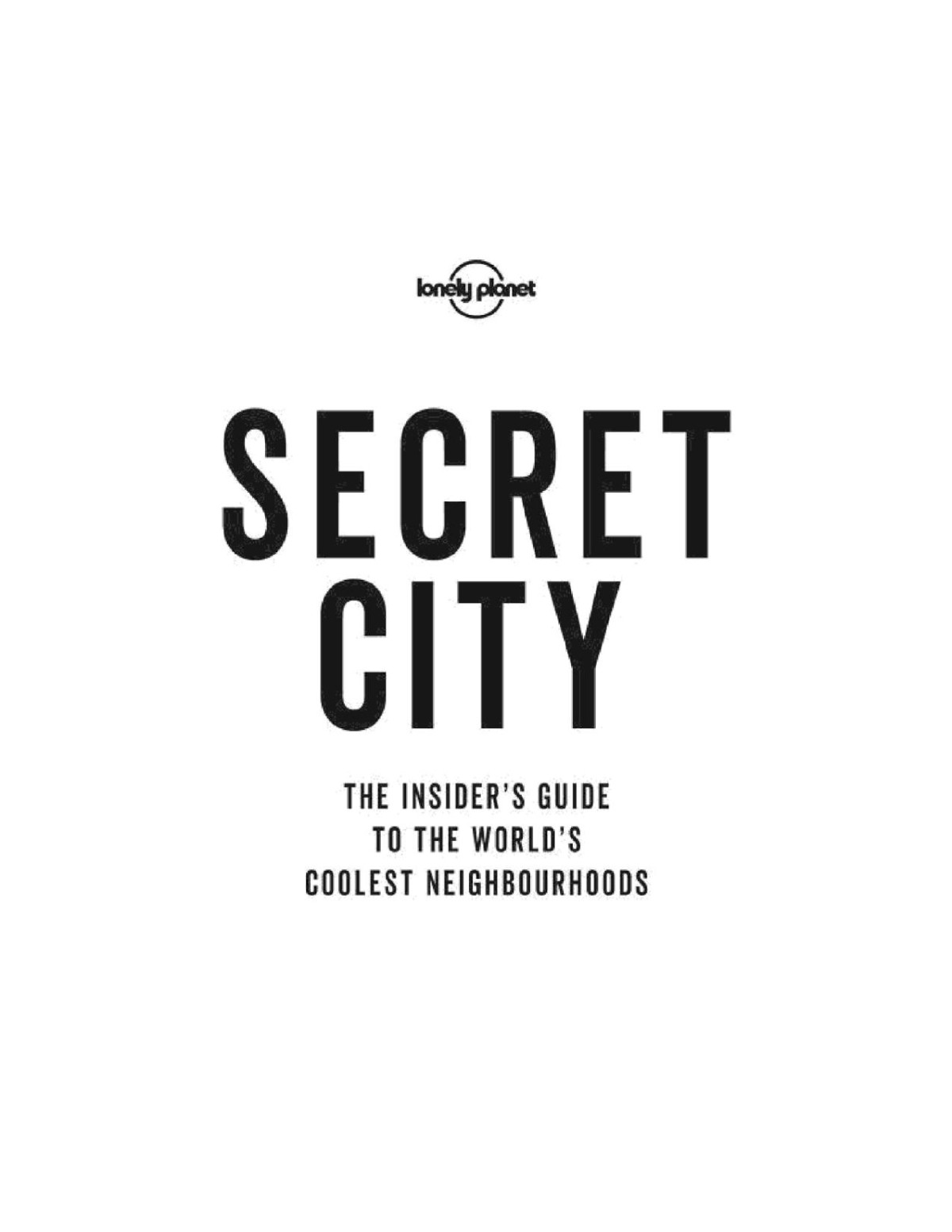 Secret City Lonely Planet