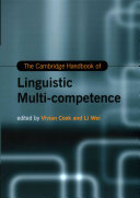 The Cambridge Handbook Of Linguistic Multicompetence Vivian Cook Li Wei