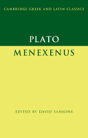 Plato Menexenus David Sansone