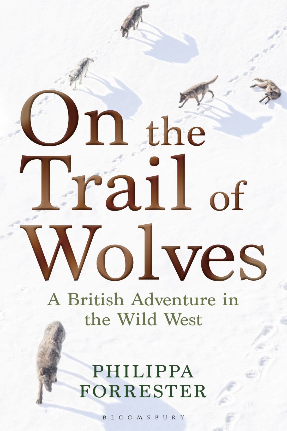 On The Trail Of Wolves A British Adventure In The Wild West Philippa Forrester