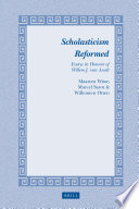 Scholasticism Reformed Maarten Wisse Marcel Sarot Willemien Otten