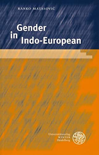 Gender In Indoeuropean Ranko Matasovi