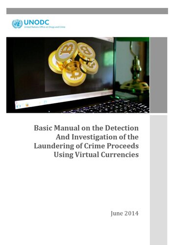 A Basic Manual On The Detection And Investigation Of The Laundering Of Crime Proceeds Using Virtual Currencies Coll