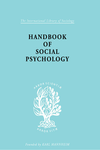 Handbook Of Social Psychology Kimball Young