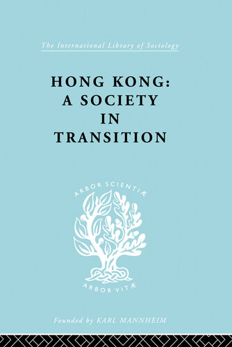 Hong Kongsoc Transtn International Library Of Sociology 55 Ic Jarvie