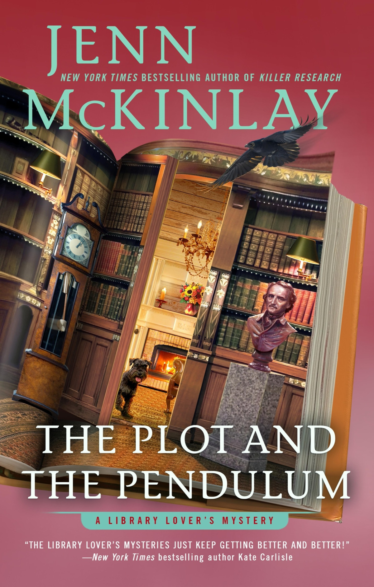 The Plot And The Pendulum Library Lovers Mystery 13 Jenn Mckinlay