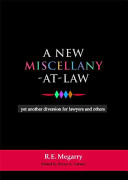 A New Miscellanyatlaw Yet Another Diversion For Lawyers Others Robert E Megarry