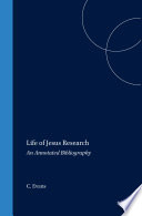 Life Ofjesus Research An Annotated Bibliography Ca Evans