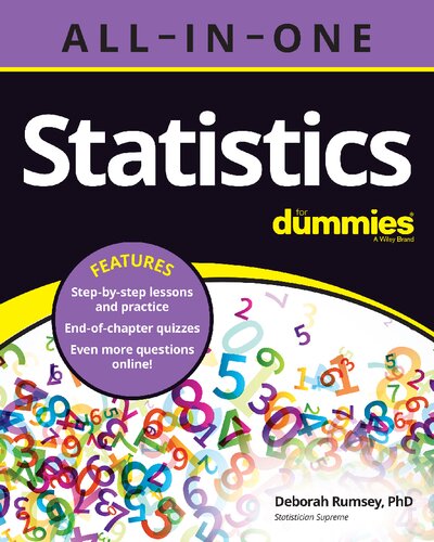 Statistics Allinone For Dummies 1st Deborah Rumsey