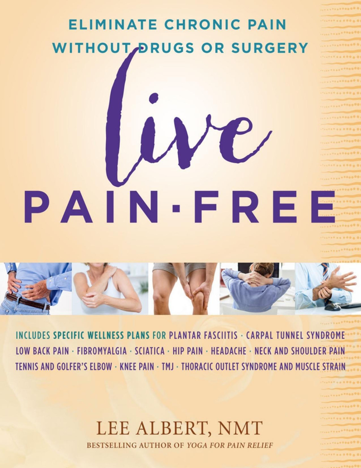Live Painfree Eliminate Chronic Pain Without Drugs Or Surgery Lee Albert