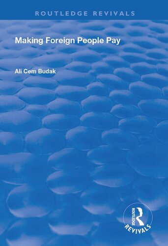 Making Foreign People Pay Ali Cem Budak