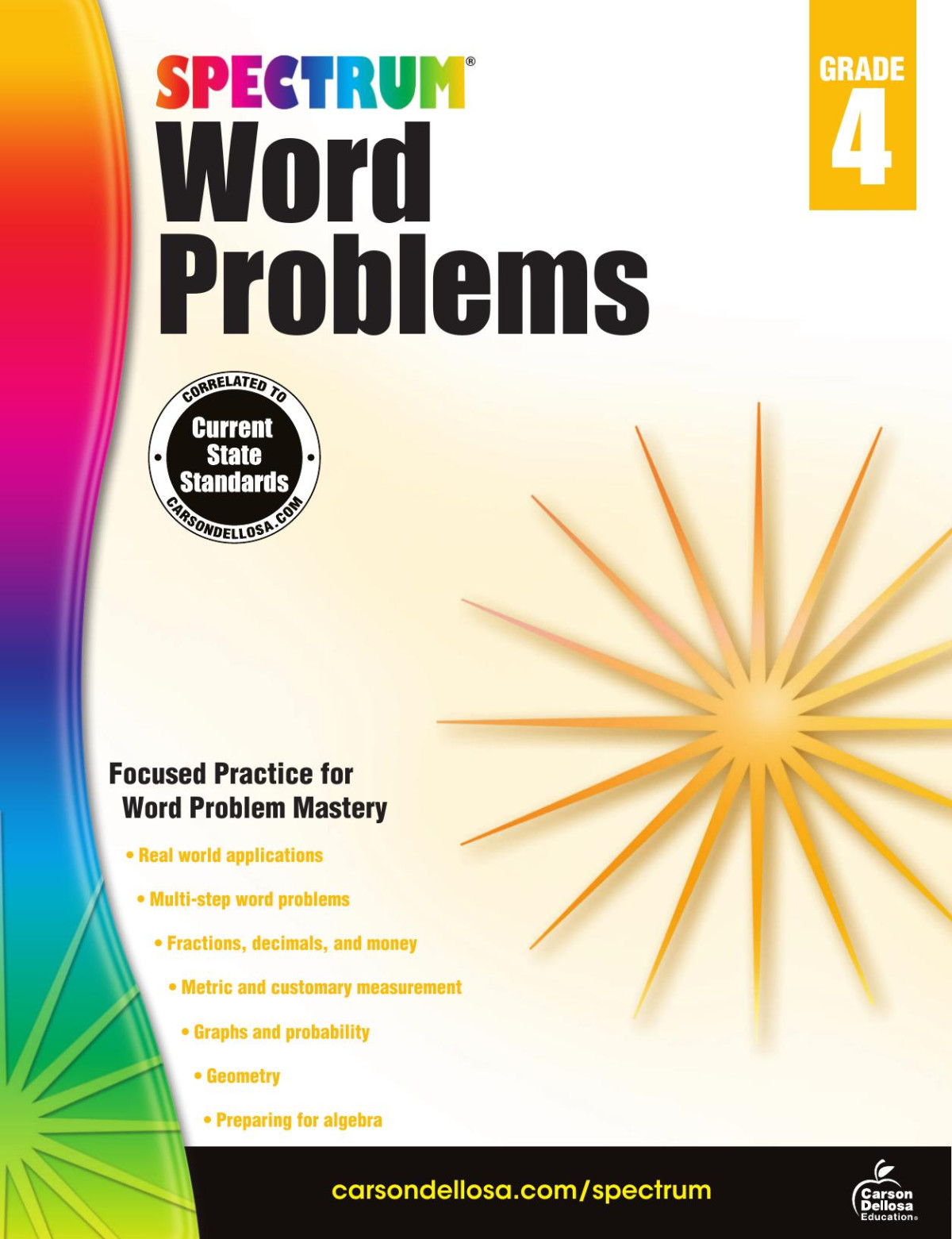 Spectrum Word Problems Grade 4 Spectrum