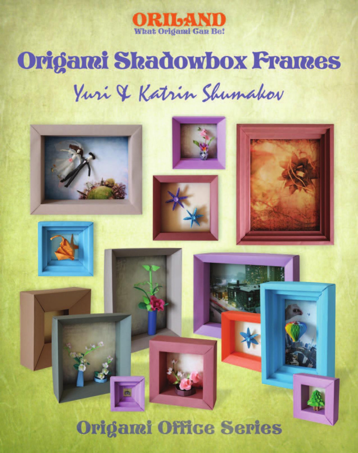 Origami Shadowbox Frames Yuri Shumakov Katrin Shumakov