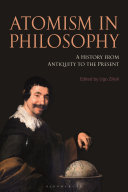 Atomism In Philosophy A History From Antiquity To The Present 1st Edition Ugo Zilioli Ed