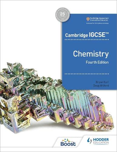 Cambridge Igcse Chemistry 4th Edition 4th Edition Bryan Earl