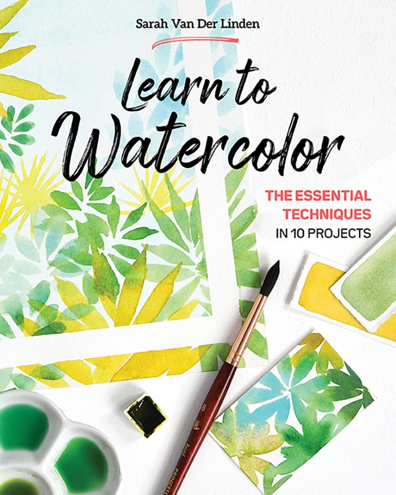 Learn To Watercolor Reprint Sarah Van Der Linden