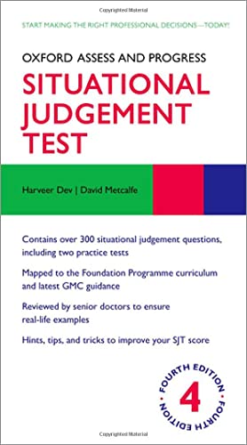 Oxford Assess And Progress Situational Judgement Test 4th Edition David Metcalfe
