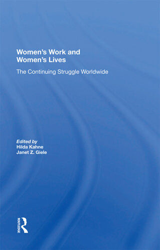 Womens Work And Womens Lives Hilda Kahne