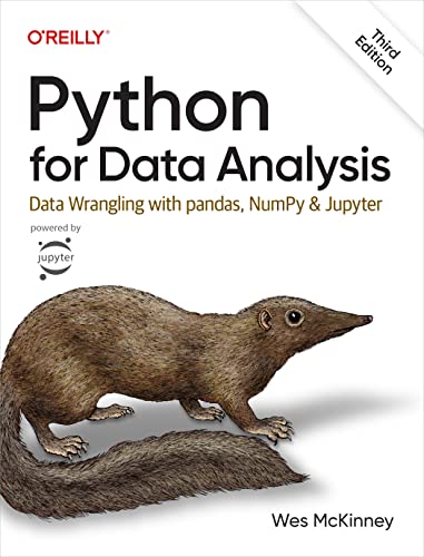 Python For Data Analysis 3rd Wes Mckinney