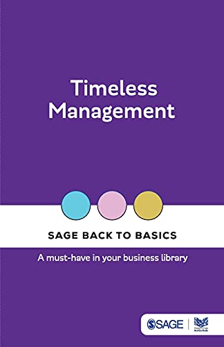 Timeless Management Sage Publications India Pvt Ltd
