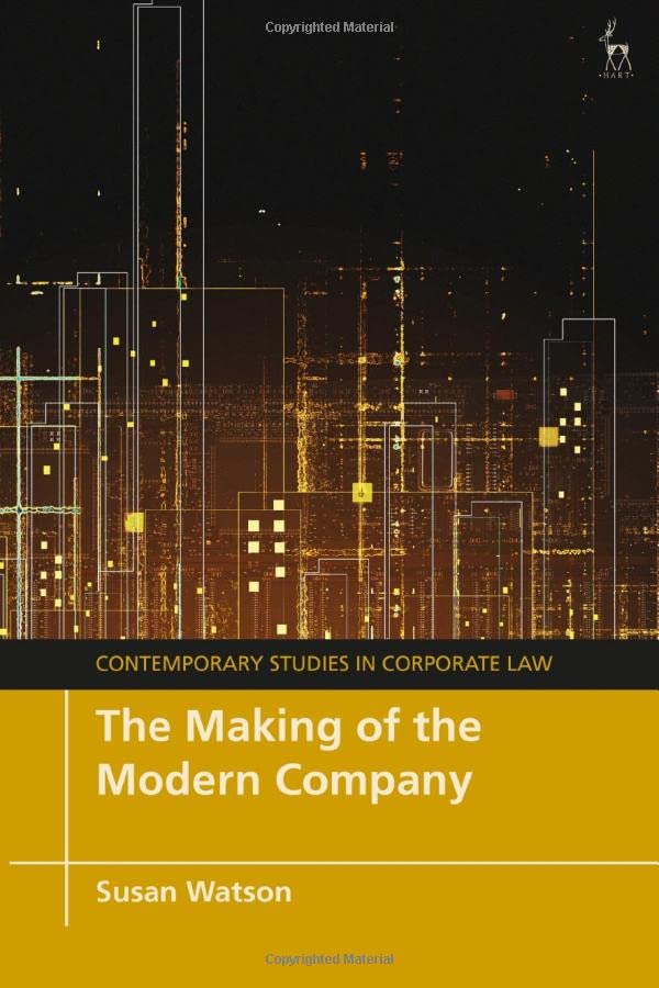 The Making Of The Modern Company Susan Watson