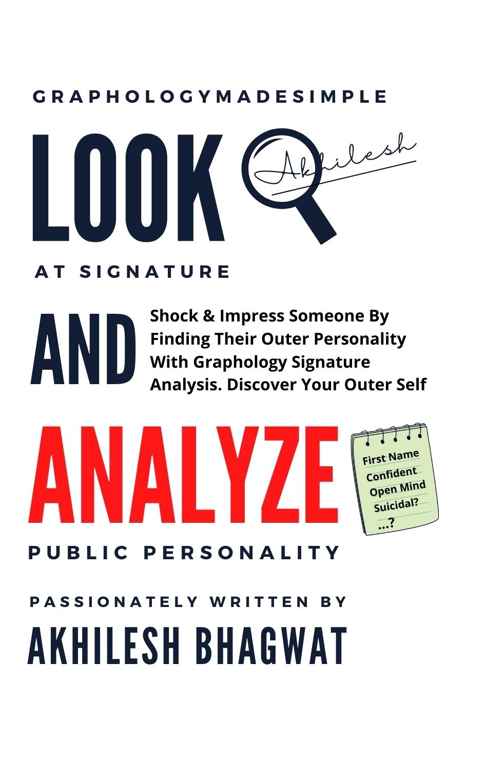 Look And Analyze Finding Personality With Graphology Signature Analysis 12 Akhilesh Bhagwat