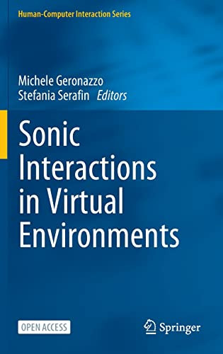 Sonic Interactions In Virtual Environments Michele Geronazzo
