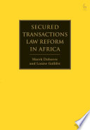 Secured Transactions Law Reform In Africa 1st Edition Marek Dubovec