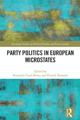 Party Politics In European Microstates Fernando Casal Brtoa