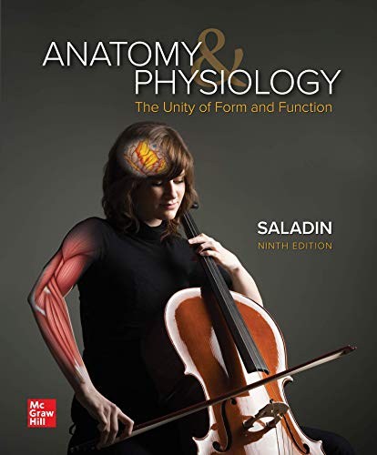 Anatomy Physiology The Unity Of Form And Function Loq Quality 9th Edition Kenneth Saladin
