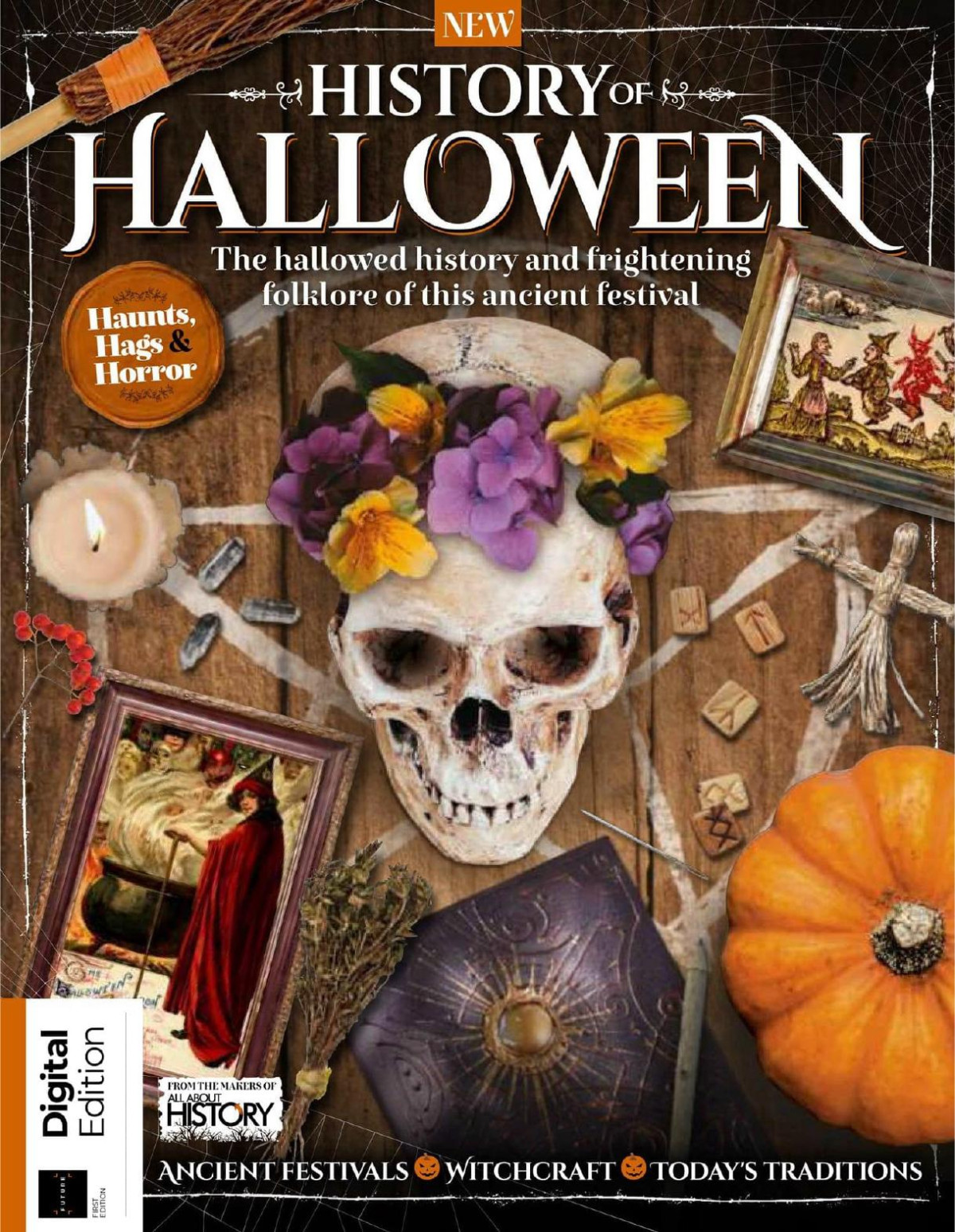 History Of Halloween Ancient Festivals Witchcraft Todays Traditions 1st Edition April Madden
